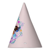 名前の追加文字マーメイドピンクマウブアクアパーティー パーティーハット (右)