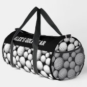 名前の追加文字、アレックスゴルフギアダッフルバッグ ダッフルバッグ (右コーナー)