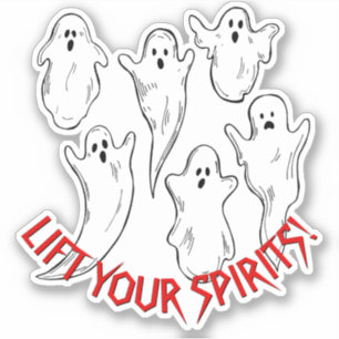 名前の追加文字、スピリッツを持ち上げる、フレーズことわざ シール