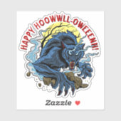 名前の追加文字、ハッピーハウルウィーンウルフフレーズことわざ シール (シート)