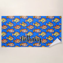 名前の追加文字、抽象芸術金ゴールド魚の青