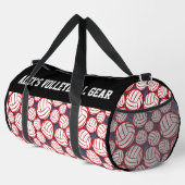 名前の追加文字、Alex's Volleballギア ダッフルバッグ (右コーナー)