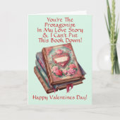 名前の追加，あなたは主人公，バレンタインデー カード (正面)