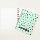 名前の追加 |かわいい医療アイコンのパターン プランナー手帳 (ディスプレー)