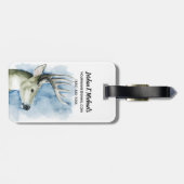 名前の追加 |さまよう杖 – 水彩 ラゲッジタグ (裏面横)