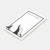 名前の追加 |しっぽのくじら ポストイット (アングル)