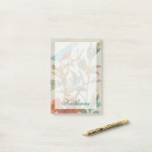 名前の追加 |アビアリー・コラージュI ポストイット (デスク上)