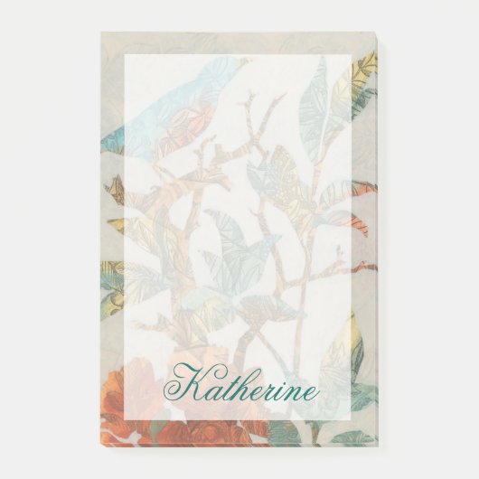 名前の追加 |アビアリー・コラージュI ポストイット (正面)