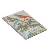 名前の追加 |アビアリー・コラージュII ノートブック (右側)