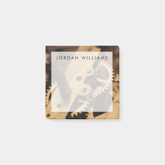 名前の追加|アンティークウォッチの内部パーツ ポストイット (正面)