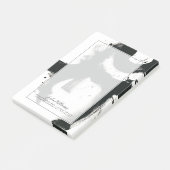 名前の追加 |オニキスのジェスチャー – 黒いストロ絵を描ック ポストイット (アングル)