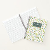 名前の追加 |カワイサボテン立ち姿 ノートブック (内部)