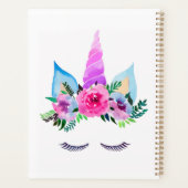 名前の追加 |カワイトマジカルユニコーン顔 プランナー手帳 (裏面)