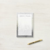 名前の追加 |グリッター旋回 ポストイット (デスク上)