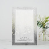 名前の追加|グリッター旋回 便箋 (スタンド正面)