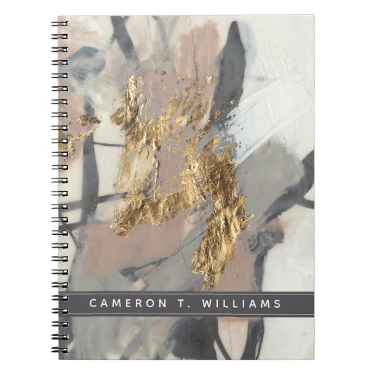 名前の追加 |ゴールデン赤面 ノートブック (正面)