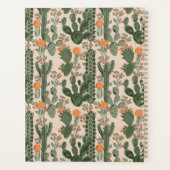 名前の追加 |サボテンカラフルのパターン プランナー手帳 (裏面)