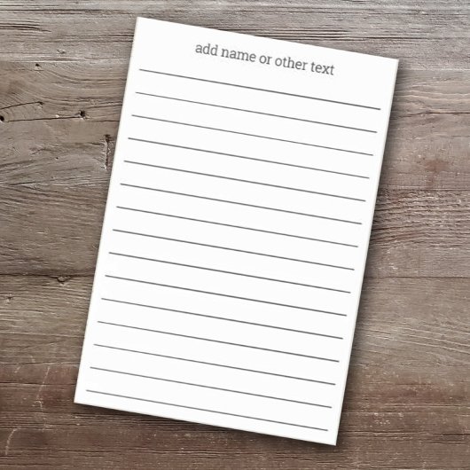 名前の追加 – シンプルセリフフォント(線あり) – 灰色 ポストイット