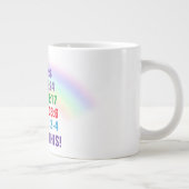 名前の追加 – ジャンボマグカップ ジャンボコーヒーマグカップ (右)