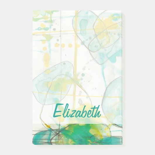 名前の追加 |スプラッシュI ポストイット (正面)