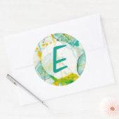 名前の追加 |スプラッシュI ラウンドシール (封筒)