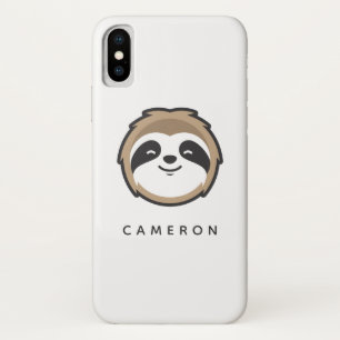 名前の追加 スロスマスコット iPhone X ケース