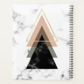 名前の追加 |パステルマーブルプリントデザイン プランナー手帳 (裏面)