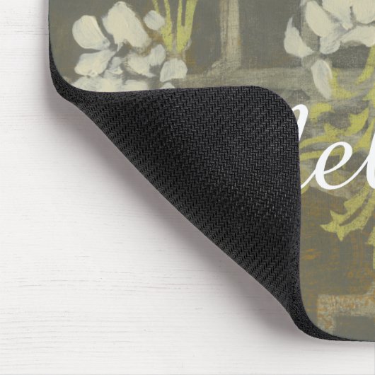 名前の追加 |パターン（の模様が）あるブロッサム支店I マウスパッド (コーナー)