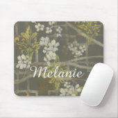 名前の追加 |パターン(の模様が)あるブロッサム支店I マウスパッド (マウス)