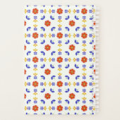 名前の追加 |フォークアートネオンフラワー幾何学模様 プランナー手帳 (裏面)