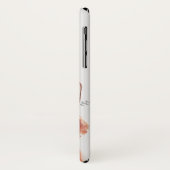 名前の追加 |フラワークラウンフォレスターキツネ Case-Mate iPhoneケース (裏面/左)