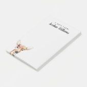 名前の追加 |フラワークラウンフォレスターディアー ポストイット (アングル)