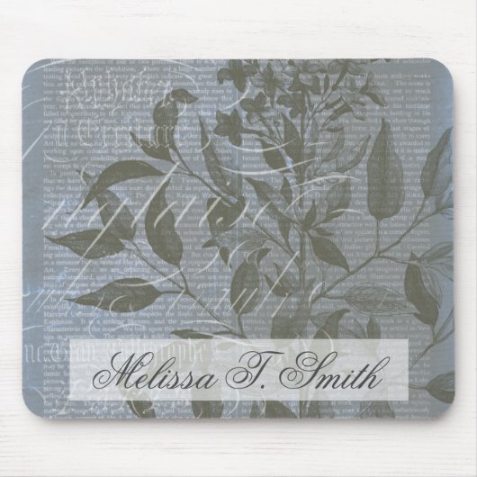 名前の追加 |フルーアデブルーI マウスパッド (正面)