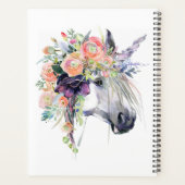 名前の追加 |フローラドレスユニコーン プランナー手帳 (裏面)