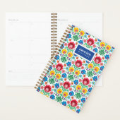 名前の追加 |フローラハートフォークアートパターン プランナー手帳 (ディスプレー)