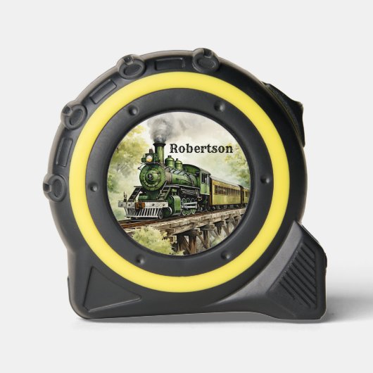 名前の追加 – ブリッジ上の緑の蒸気列車 メジャー (正面)