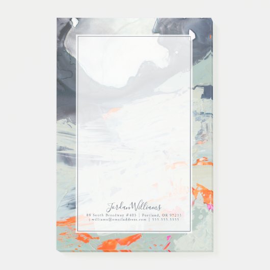 名前の追加 |ポリフォニック海 – ベージュ ポストイット (正面)