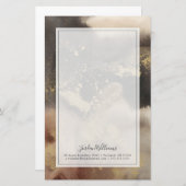 名前の追加|マウンテンシーズン 便箋 (正面/裏面)