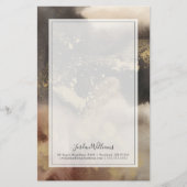 名前の追加|マウンテンシーズン 便箋 (正面)