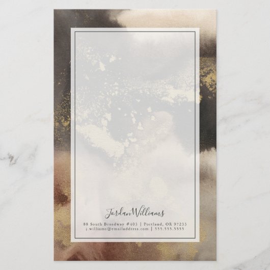 名前の追加|マウンテンシーズン 便箋 (正面)