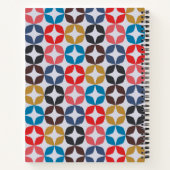 名前の追加 |レトロヴィンテージの星型 ノートブック (裏面)