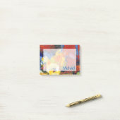 名前の追加 |レースの日 ポストイット (デスク上)