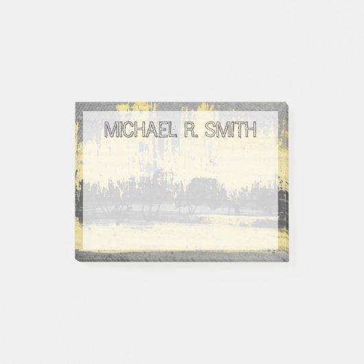 名前の追加 |レーダーII ポストイット (正面)