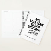 名前の追加 |一角獣に生まれ乗ることに プランナー手帳 (ディスプレー)