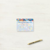 名前の追加 | 三角形フラグの装飾 ポストイット (デスク上)