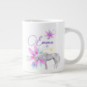 名前の追加 – 巨大なコーヒーマグ ジャンボコーヒーマグカップ (右)