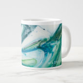 名前の追加 |干潟スイープII ジャンボコーヒーマグカップ (正面右)