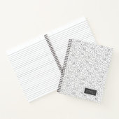 名前の追加 |幸せな歯のパターン ノートブック (内部)