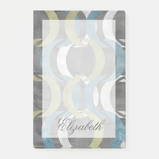 名前の追加 |幾何反復I ポストイット (正面)