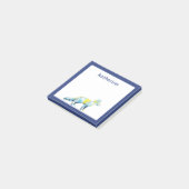 名前の追加 |幾何学的キツネ動物 ポストイット (アングル)